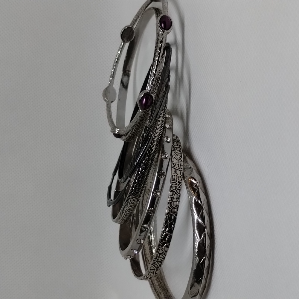 Mix bangle bracelet set